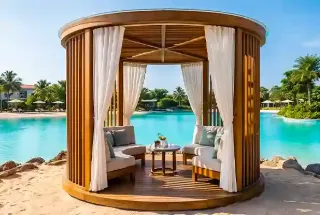 Private Cabanas & Lounges at One Goa The Rhapsody