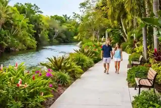 River Walk Park at One Goa The Rhapsody