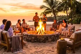 Bonfire Pit at One Goa The Rhapsody