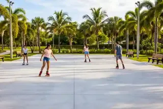 Skating Rink at One Goa The Rhapsody